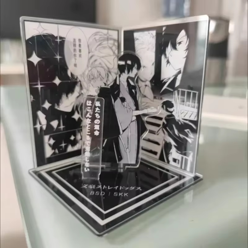 Event Support - Stand Akrilik Adegan Anime BSD Soukoku,