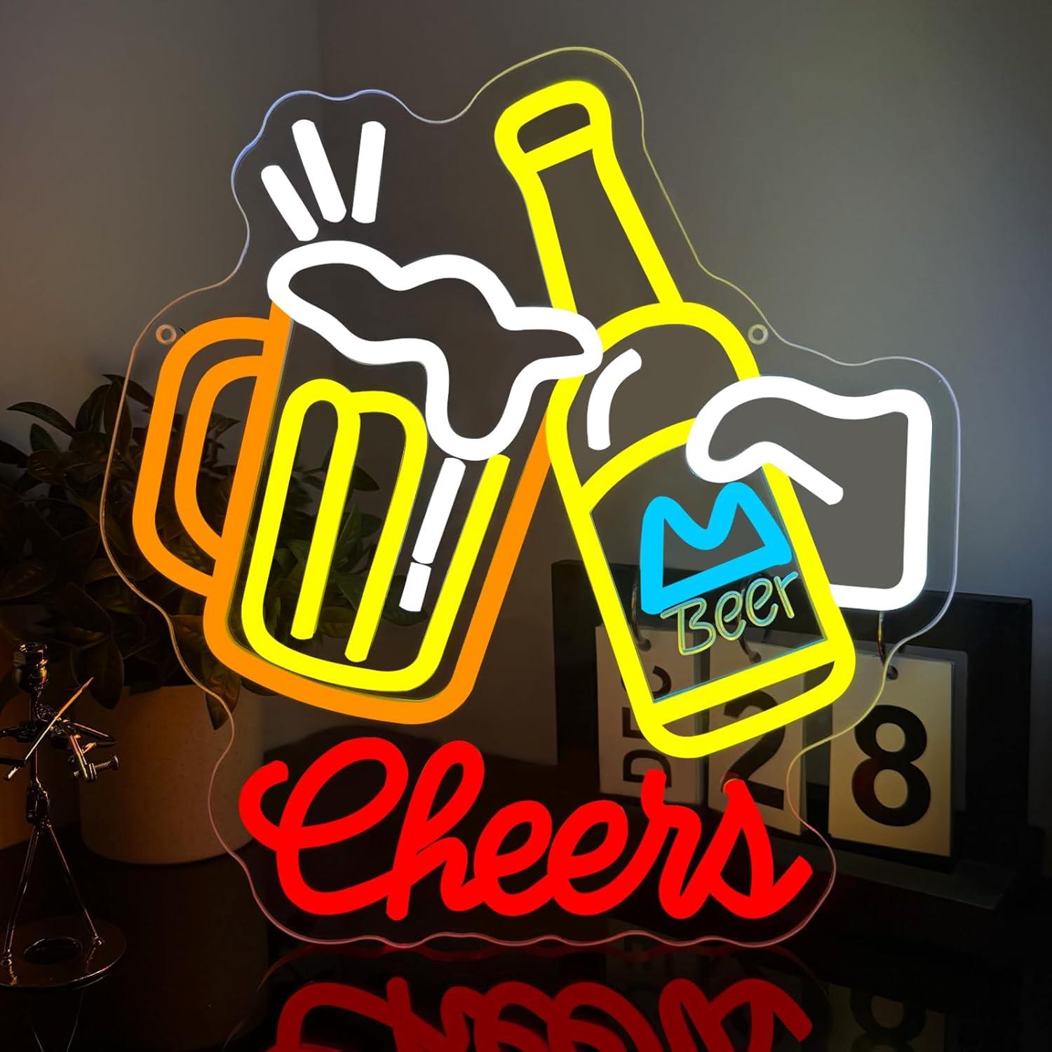 Neon Sign Party - Lampu LED USB yang Dapat Diredupkan