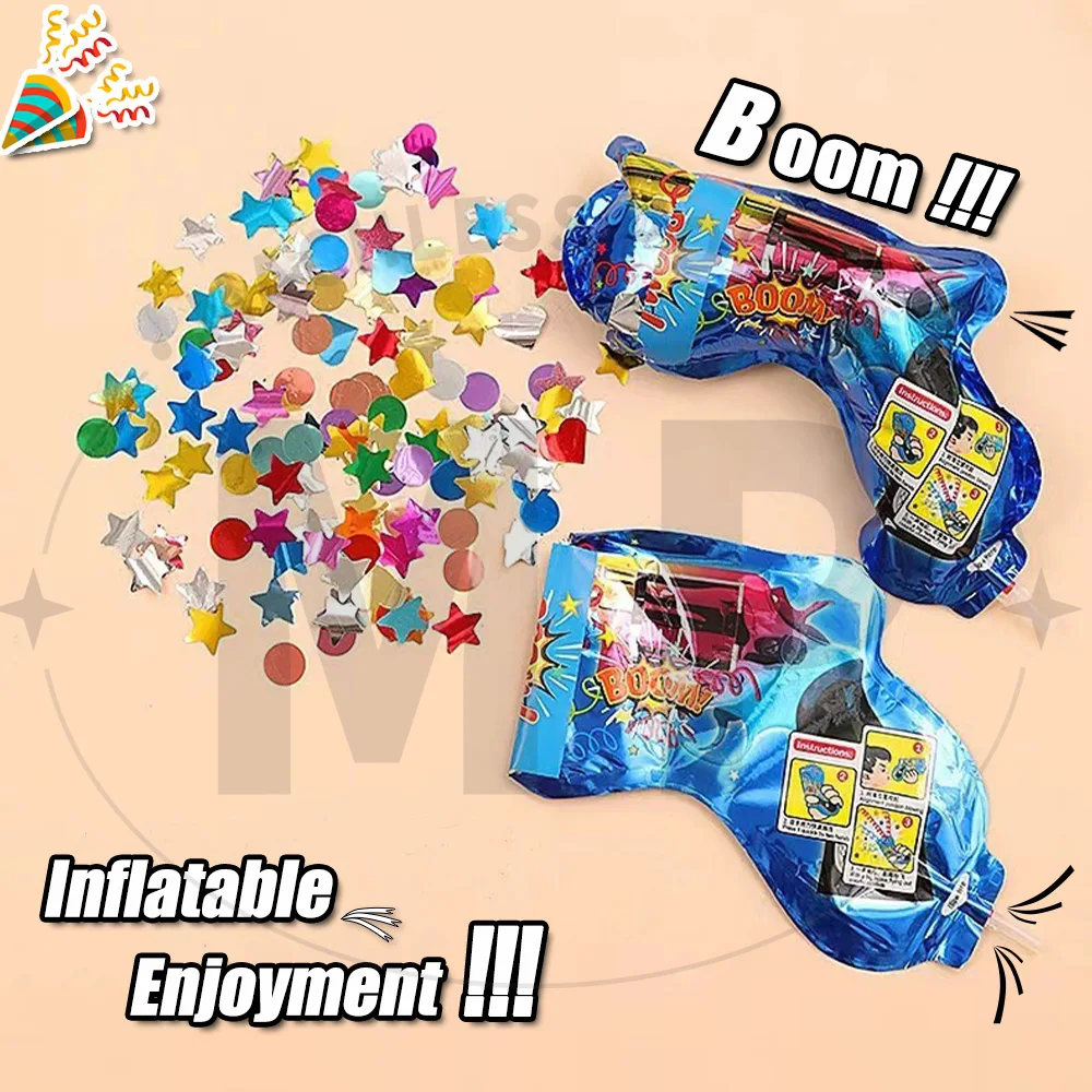 10 ~ 100 Buah Warna Acak Strea - Confetti Cannon Tube ulasan dan harga