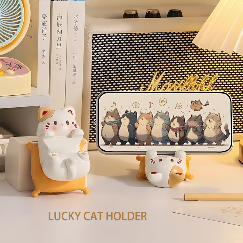 Ornamen Meja Kucing Kartun Luc - Event Support ulasan dan harga