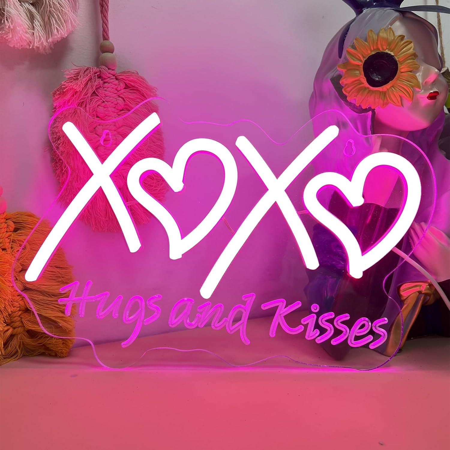 Lampu Neon XOXO dengan Desain  - Neon Sign Party ulasan dan harga
