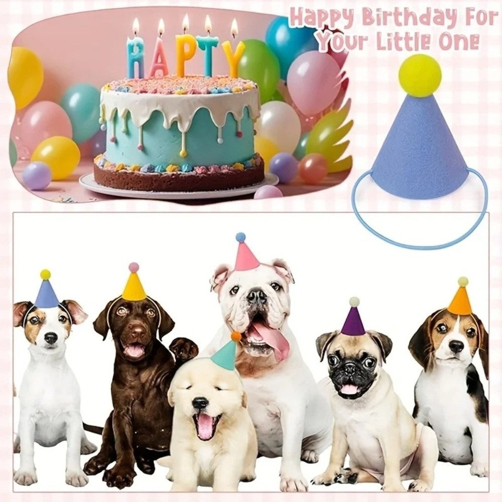 Set 6pcs Topi Pesta Mini Baru, - Party Hat Cone ulasan dan harga