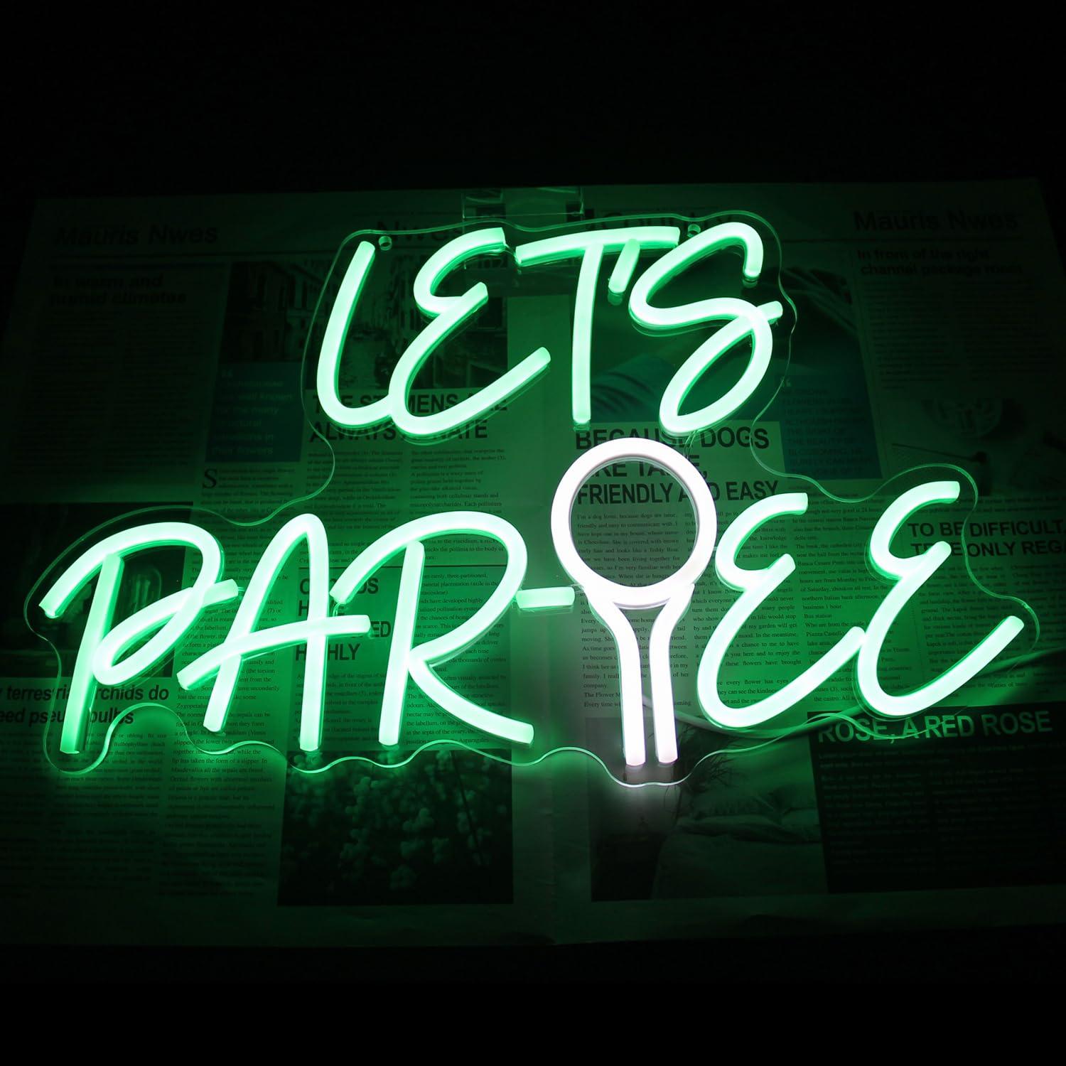 Mari kita buat lampu neon berb - Neon Sign Party ulasan dan harga