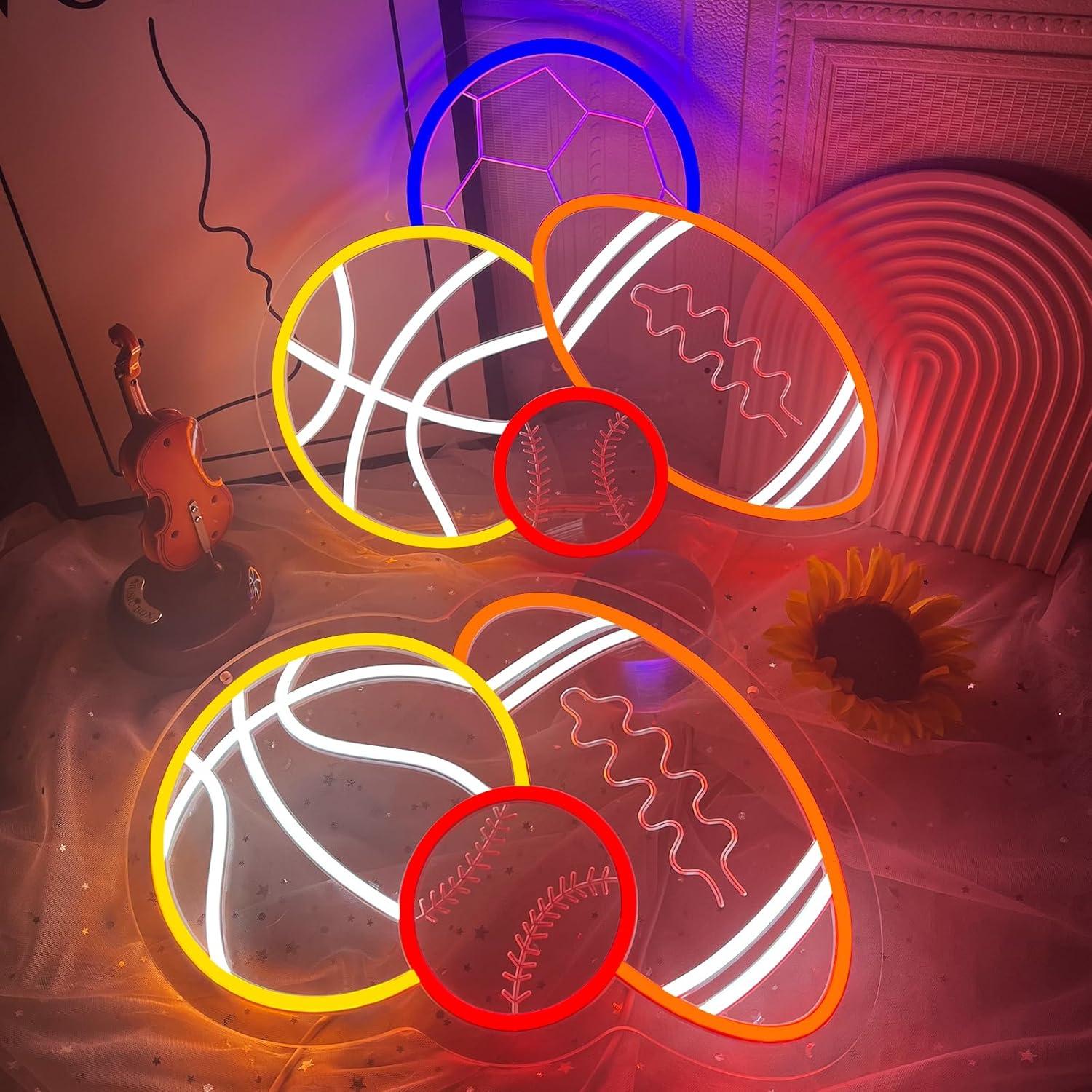 Lampu LED Neon Kombinasi Bola  - Neon Sign Party ulasan dan harga