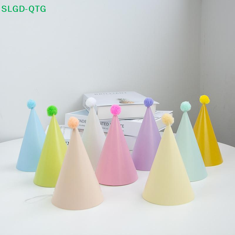 5/6/9/12 buah Topi Pesta Ulang - Party Hat Cone ulasan dan harga