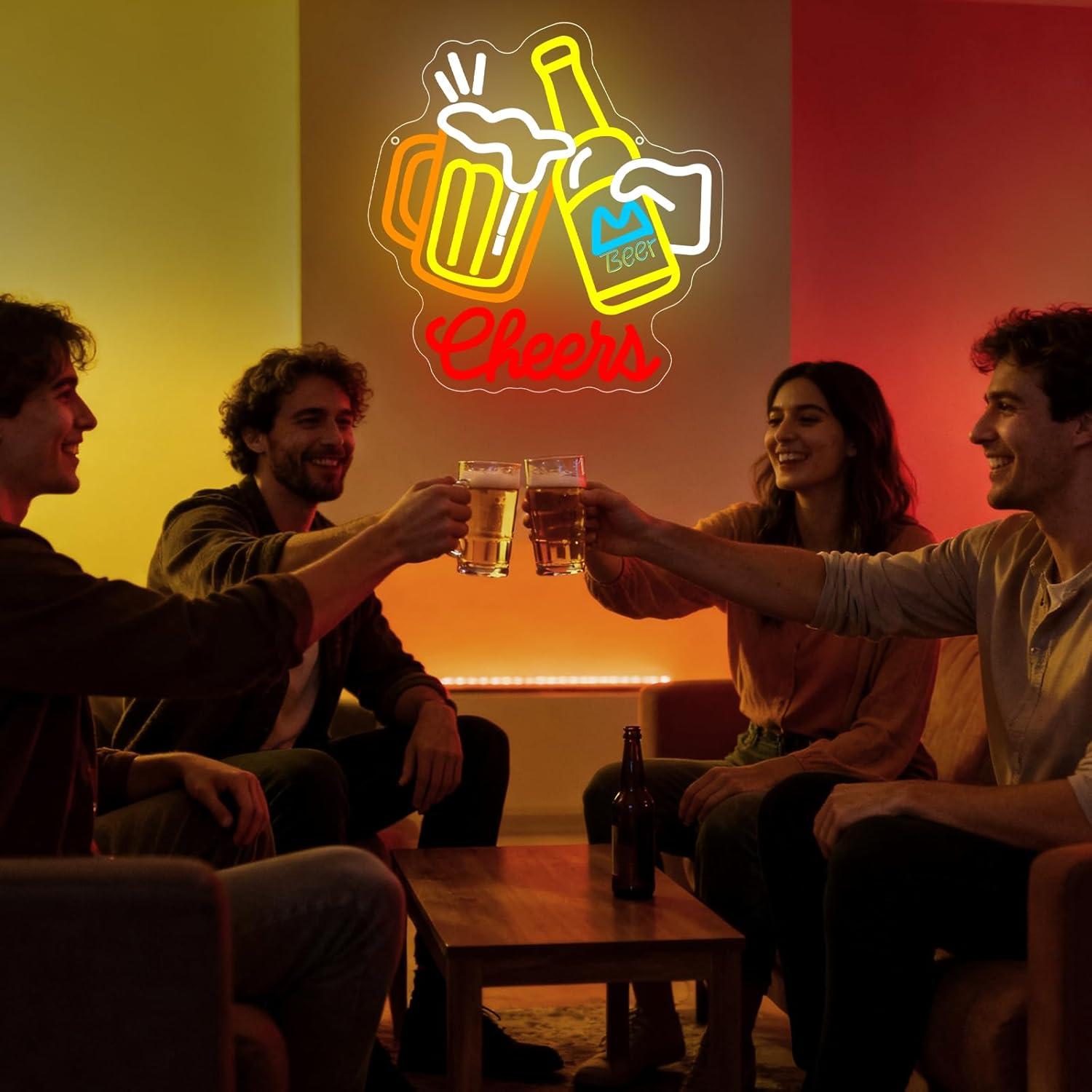 Lampu LED USB yang Dapat Dired - Neon Sign Party ulasan dan harga