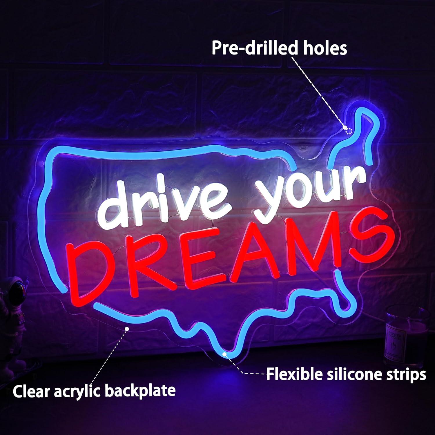 Lampu LED Neon yang Dapat Dire - Neon Sign Party ulasan dan harga